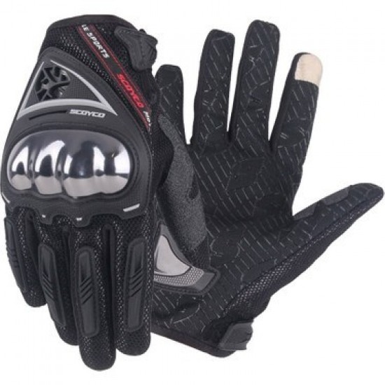 Scoyco Mc-44 Korumalı Motosiklet Eldiveni Xl Beden Siyah