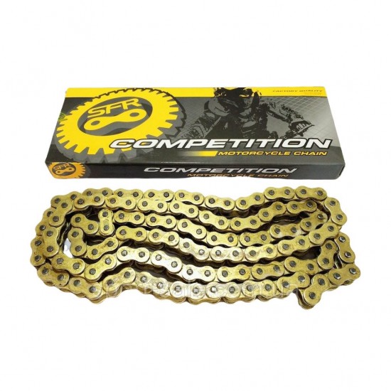 Motosiklet Zinciri 428H 128 Bakla Oringli Sfr Gold
