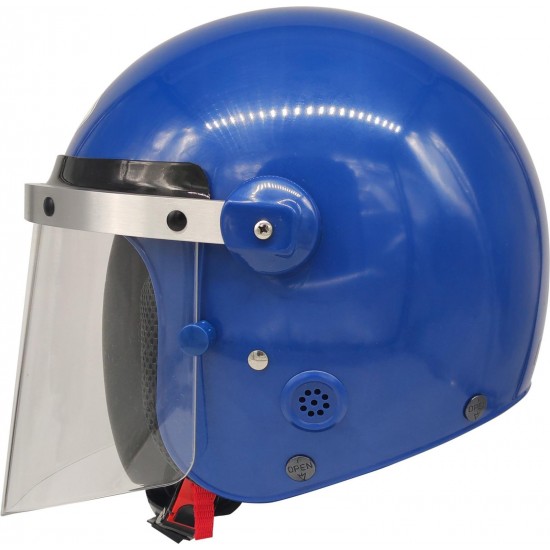 Prohelmets Çensiz Yazlık  Motosiklet Kaskı M Beden Mavi