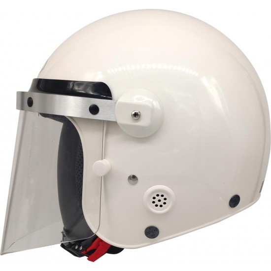 Prohelmets Çensiz Yazlık  Motosiklet Kaskı M Beden Beyaz