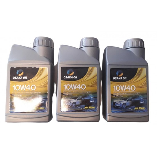 Osaka Oil Motosiklet Yağı 3 Adet 10w-40 900 Ml