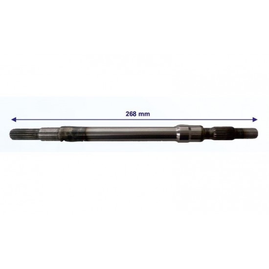 Arka Aks Mili Üç Teker Elektrikli 26.8 Cm 16 Freze