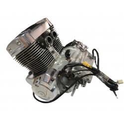 Kelle Alt Motor Komple Chooper 250 Cift Silindir