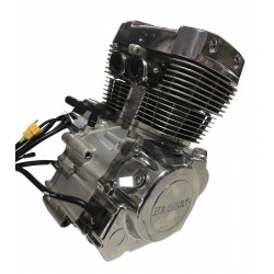 Kelle Alt Motor Komple Chooper 250 Cift Silindir