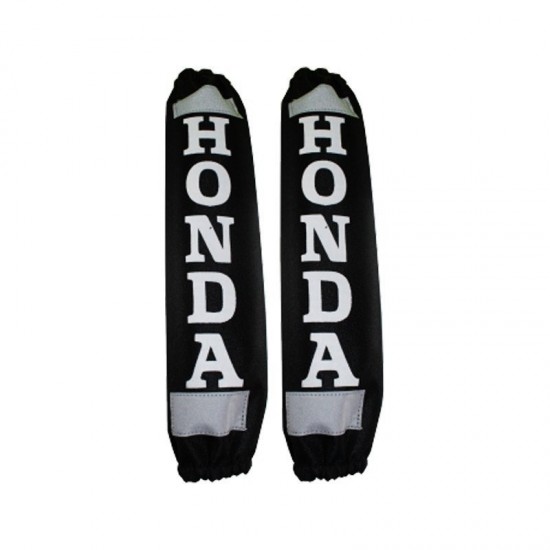 Arka Amortisör Kılıfı Reflektörlü Honda Siyah Beyaz (29 X 7 Cm)
