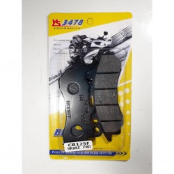 Ön Fren Disk Balata Honda Cb125f Nıssın