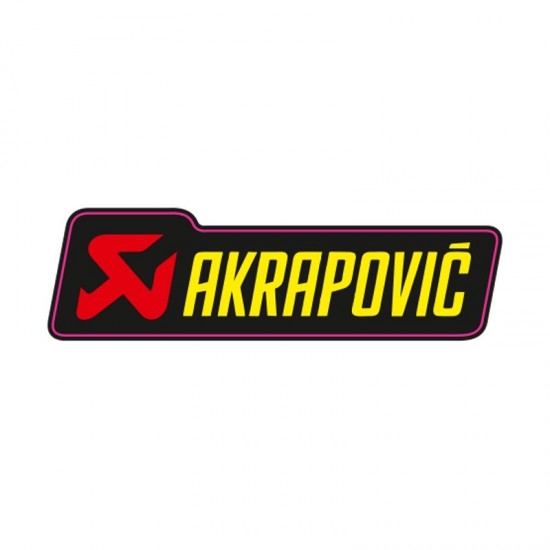 Motosiklet Sticker Akrapovic 110 X 30 Mm