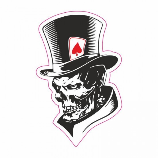 Motosiklet Sticker 60 x 100 mm
