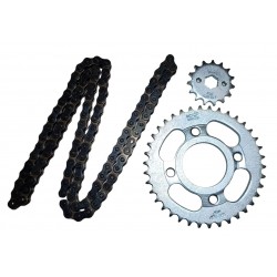 Zincir Dişli Seti Cg 100 - 125 - 150 Arka 38 Diş Ön 15 Diş