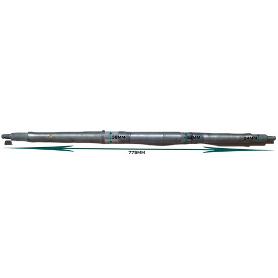 Arka Aks Mili Atv 150 775mm