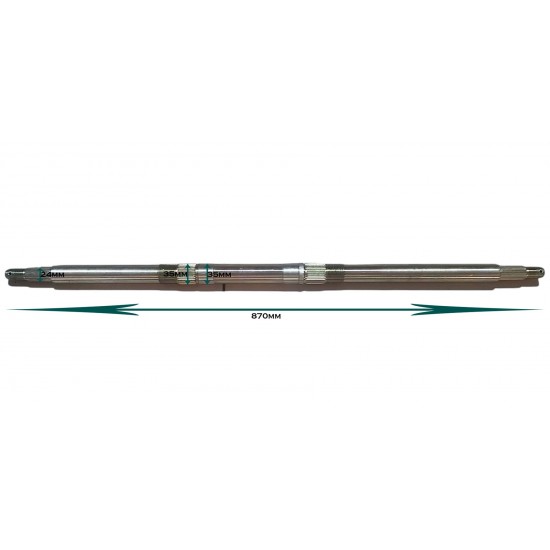 Arka Aks Mili Atv 150 870mm