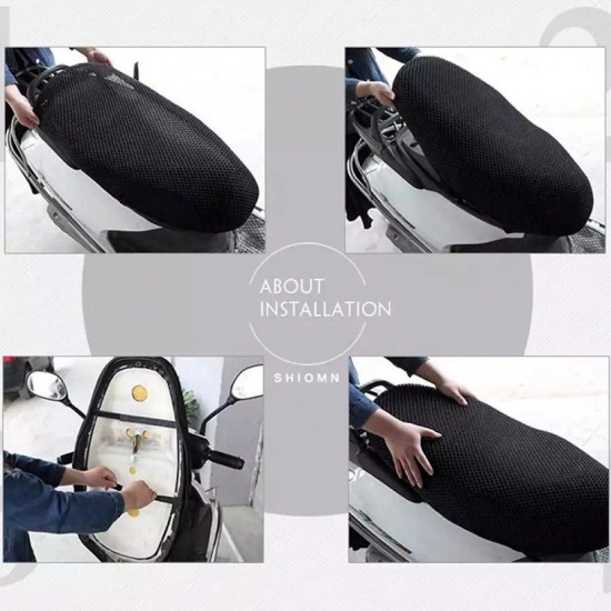 Motosiklet Sele Kılıfı Fileli 4XL Beden