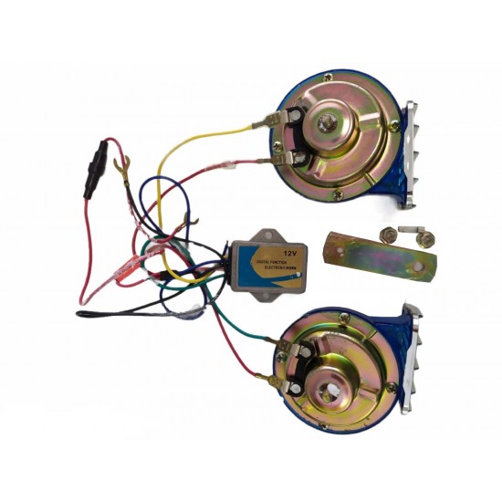 Motosiklet Korna 12v 8 Sesli Salyangoz