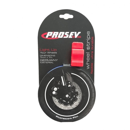 Prosev Motosiklet Jant Şeridi Kırmızı