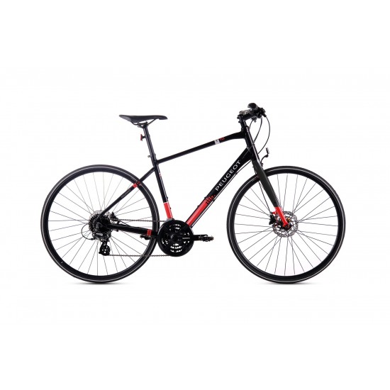 Peugeot T10 Sport 28 Jant Şehir Bisikleti Siyah - Turkuaz 49 Cm