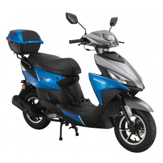 Motosiklet Falcon Nitro 50 Cc Scooter Mavi Yeni Nesil Güçlü Motor