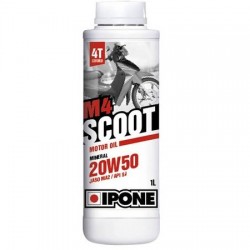 Ipone M4 Scoot 20w50 4t Mineralli Motosiklet Yağı 1L
