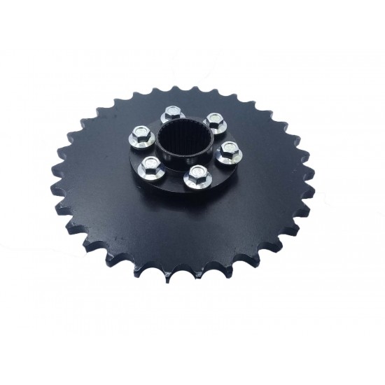 Atv Arka Dişli 530-32t İç 32 Mm 6 Civatalı Komple