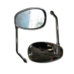 Ayna Takımı Oval Krom 10 Mm