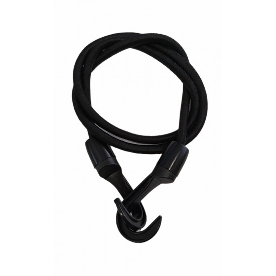 Bagaj Lastiği Plastik Kancalı Siyah