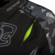 Bering Gozer Dört Mevsim Motosiklet Montu Siyah Gri