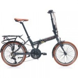 Carraro Flexi 121 21 Vites Katlanır Bisiklet Antrasit Gri - Bakır 35 Cm