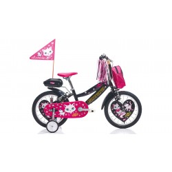 Carraro Moggy 20Jant Çocuk Bisikleti Siyah - Altın - Pembe