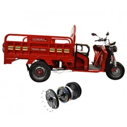 Elektrikli Motosiklet Kral Truva 8000 Yük Taşıma Kasalı