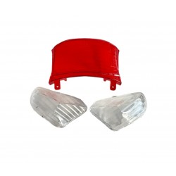 Scooter Rapid 50 Arka Stop Camı Ve Sinyal Camı 3 Lü Takım