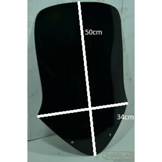 Ön Siperlik Tur Camı Siyah Yamaha Cbf 150 Ön Siperlik Tur Camı Siyah Yamaha Cbf 150