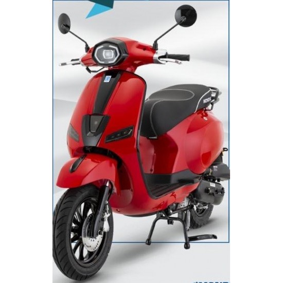 Motosiklet Mondial 50 Wing Scooter Kırmızı