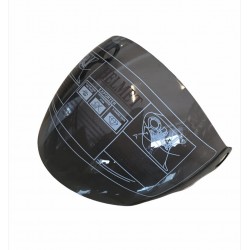 Kask Camı Free-m 601 Yarı Açık Siyah