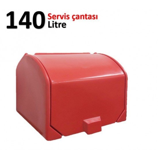 Arwic Motosiklet Paket Servis Ve Pizza Çantası 140 Lt Kırmızı