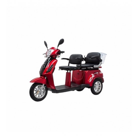 Emon Assist Elektrikli Üç Teker Motosiklet Kaporta Seti Kırmızı (13 Parça)