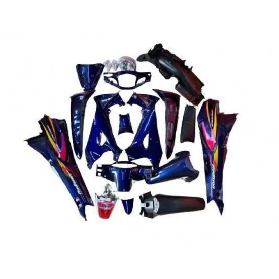 Motoran Torro 100 Kaporta Seti Mavi Far Stop Dahil