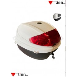 Tien 35 Litre Motosiklet Arka Çantası Sırt Dayamalı Beyaz