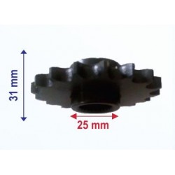 Atv Kanuni Ön Dişli 530-17t İç 25 Mm Uzunluk 31 Mm M Öm