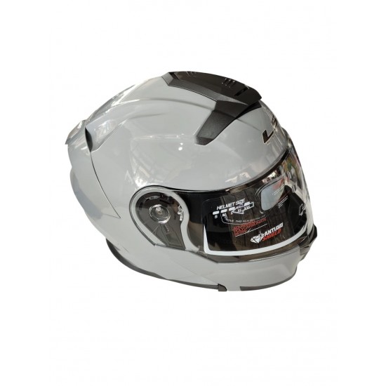 Ls5 Helmets Çeneden Açılır Kask Vizörlü Nardo Gri