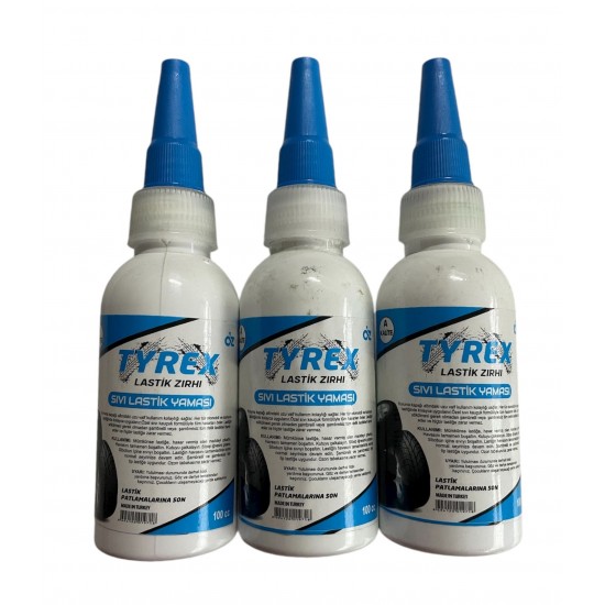 Tyrex Sıvı Lastik Tamir Kiti 100 Ml ( 3 Adet )