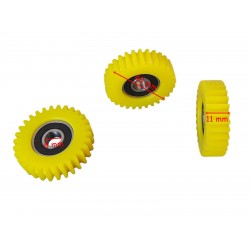 Elektrikli Bisiklet Pedal Destekli Plastik Dişli Rulmanlı 3 Lü Set 30 Diş