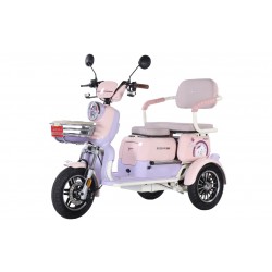 Arora Rüzgar New 3 Tekerli Kızaklı Elektrikli Motosiklet Lila