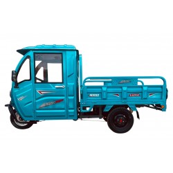 Arora E-Kargo 3 Tekerli Kapalı Kabinli Kasalı Elektrikli Motosiklet Mavi