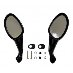 Mondial Mt 125 Ayna Takımı Siyah ( 8 Mm Düz Diş )