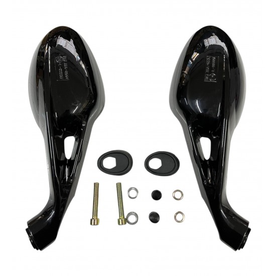 Mondial Mt 125 Ayna Takımı Siyah ( 8 Mm Düz Diş )