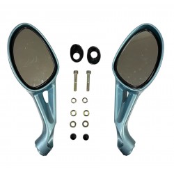 Mondial Mt 125 Ayna Takımı Turkuaz ( 8 Mm Düz Diş )