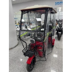 Üç Tekerli Elektrikli Motor Brandası Ve Çatısı Kışlık (3 Kişilik Modeller)