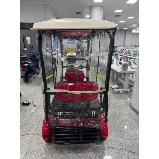 Üç Tekerli Elektrikli Motor Brandası Ve Çatısı Kışlık (3 Kişilik Modeller)