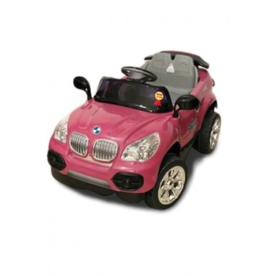 Aliş Tx5 Sport 12 Volt Turbo Uzaktan Kumandalı Akülü Çocuk Arabası Pembe