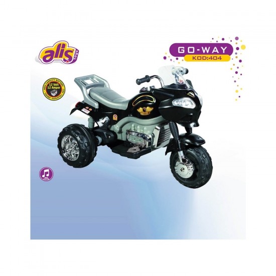 Aliş Go-Way 404 Akülü Araba Siyah