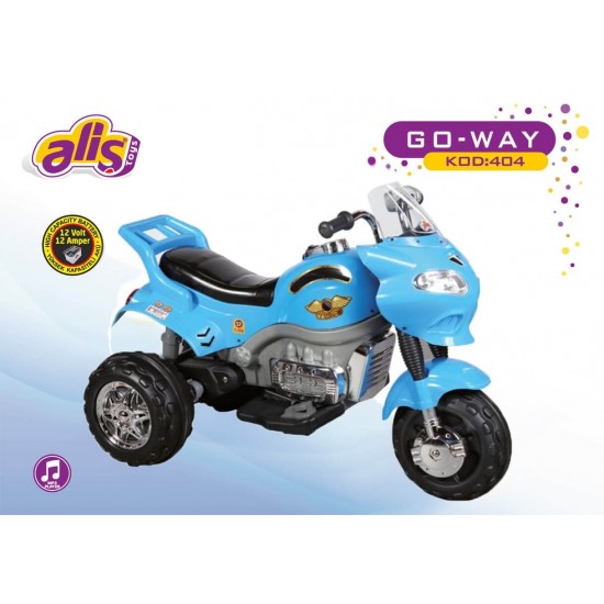 Aliş Go-Way 404 Akülü Araba Mavi